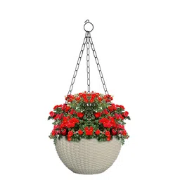 Kuber Industries Set Of 7 Medium Hanging Planter For Balcony & Railing image 5