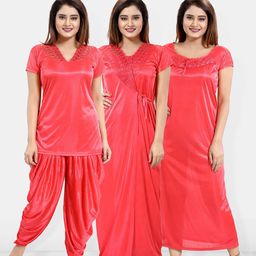 Be You Pack of 4 Nightdress-picture-1