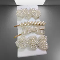 Pinapes Women Set Of 4 Beaded Bobby Pins-picture-14