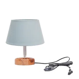 Pinecraft INTERNATIONAL Brown & Grey Table Lamp with Shade image 4