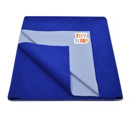 TIDY SLEEP Kids Blue Solid Large Water Resistant Dry Sheet-image-88