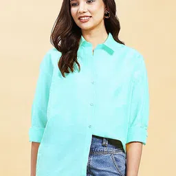 A.T.U.N. Women Relaxed Party Shirt-picture-38