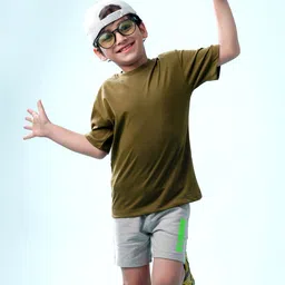NUSYL Mid-Rise Regular Shorts-image-3