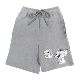 Tom & Jerry by Wear Your Mind Boys Grey Printed Tom & Jerry Shorts-image-46