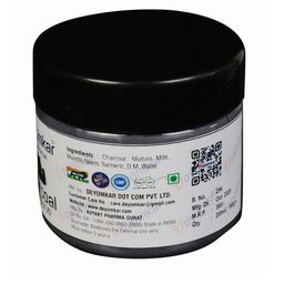 Deyomkar 3 Pcs Herbal Charcoal scrub with Rose & Lemon Honey Soap image 4
