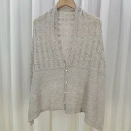 StyleCast Girls Grey Self Design V-Neck Long Sleeves Top-picture-50