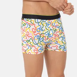 bummer Men Multicolor Printed Micro Modal String Theory Trunk image 2