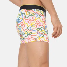 bummer Men Multicolor Printed Micro Modal String Theory Trunk image 3