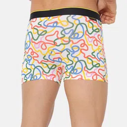 bummer Men Multicolor Printed Micro Modal String Theory Trunk image 4