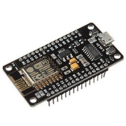 virima Nodemcu Esp8266 Serial Wireless Module Ch340 Wifi Development Board, Black image 1