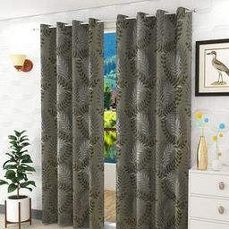 presto Grey Poly Cotton Door Curtain-picture-45