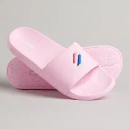 Code Essential Brand Embossed Pool Slides-23