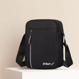 Black Men & Women Sling Bag Sling Cross Body Travel Office Business Messenger One Side Shoulder Bag-image-47