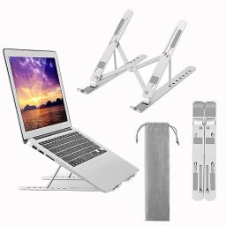 ZAXART ALUMINIUM LAPTOP STAND Floor -Desktop Laptop Stand_177 Laptop Stand-image-75