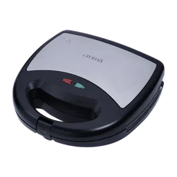 Croma 750W 2 Slice Sandwich Maker with Cool Touch Handle (Black)-image-36