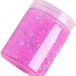 ancientkart New Big Crystal Mud Putty Jelly Slime with sparkles Set of 3 (3 inch bottles) Multicolor Putty Toy image 3