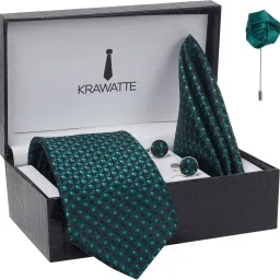 KRAWATTE Satin Tie & Cufflink-picture-12