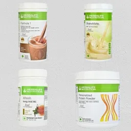 herbalife Weight Loss with Combo pack Formula 1 Shake Mix - CHOCOLATE Flavor, SHAKEMATE 500G, Personalized Protein Powder 200G, AFRESH ENERGY DRINK TULSI, 4 piece Powder-picture-44