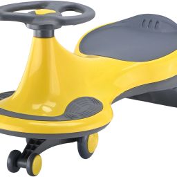 Steering Scooter/Twister for Kids | Weight 30 Kgs | Yellow & Grey Kids Scooter-5