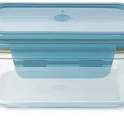 Borosilicate Glass Vegetable Bowl 800ML Square Borosilicate Glass Microwave Safe Bowl with leak-proof Lid-3