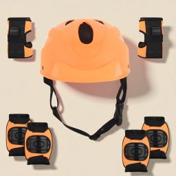 Skating Kit for Kids (3-7 Years) |Cycling Safety Kit|Knee, Elbow, Thigh Guard Cycling Kit-96