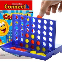 Connect 4 Board Game Classic Strategy Game for Kids and Adults 2 Players Strategy & War Board Game-3