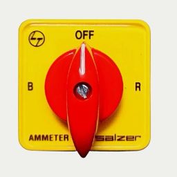 Salzer ASS (Ammeter Selector Switch) Line Currents with OFF with CT 61325 6A-11