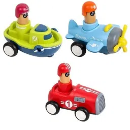 Push and Go Friction Powered Vehicles Transport (Including Boat &Plane &Car)-17