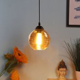 Doom Line Luster Glass Designer Ceiling Lights Lamp Shade-17