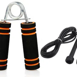 ULTIMATE SOFT FOAM HANDLE 1 PC & SKIPPING ROPE Fitness Accessory Kit Kit-image-75