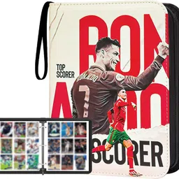 verilux Soccer Card Binder 720 Pockets Waterproof PU Organizer Holder for Trading Cards Album-picture-20