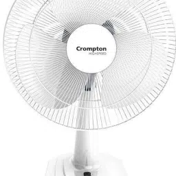 Torpedo High Speed KD white PACK OF 1 400 3 Blade Table Fan-image-3