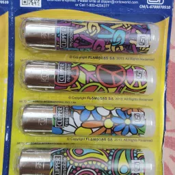Refillable Large Cigarette Lighters (Hippie Party 1)- 5 PCS Brand: GARTIG Pocket Lighter-26
