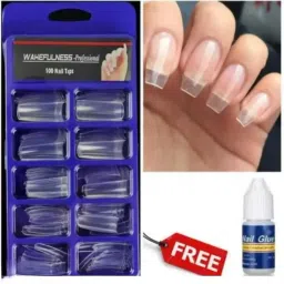 100 PCS Nail Extension & Art Kit - Your Complete Set for Trendy Nail Designs-16