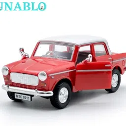 Car Toy for Kids Queens 70 Toy Model Fiat Openable Doors Pull Back-16
