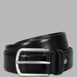 peter england Men Black Genuine Leather Belt-picture-13