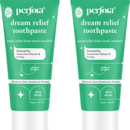 Dream Relief Toothpaste for Adults-75 gm|SLS Free & Sensitivity Relief Toothpaste-image-1