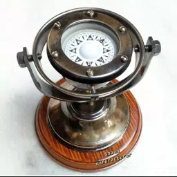Antique Vintage Ship Compass Binnacle Gimb Floating Dial Nautical Marine Decor Compass-picture-11