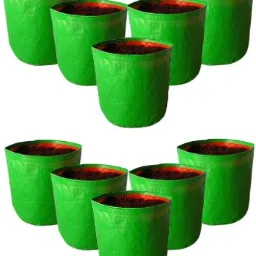 Flower Plants Pots 09*09 (Pack of 10) Grow Bag-16