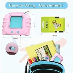 Talking Flash Cards Learning Toys Educational E-Device for 2-5 Year Old Kids,-13