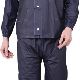 Solid, Colorblock Men Raincoat-image-12