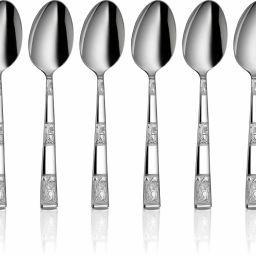 Lotus Tea Spoon Stainless Steel Cutlery Set-28
