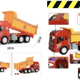 Friction Power Version Dumper Truck With Light & Sound RP1117-image-87