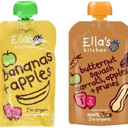 Combo (Pack of 2) - Bananas Apples + Squash,Carrots,Apples & Prunes Baby Snacks 240 g-image-108