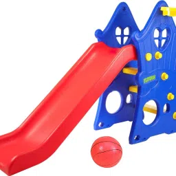 Slider for Kids - Hut Shape Freestanding Slide in Garden Sliding for Baby-25