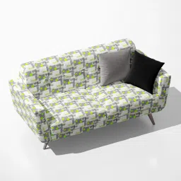 AZ5008290SOF_FB_RF_R-SP_D56^80_VL Geometric Abstract Art Pattern Velvet Sofa Fabric Sofa Fabric-image-2
