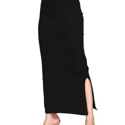 SCUBE DESIGNS Saree Shapewear Black (XL) Lycra Blend Petticoat-image-43