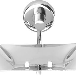 Wall Mount Square Shape Soap Dish Holder | Soap Case for Bathroom Stainless Steel Toilet Paper Holder-image-61