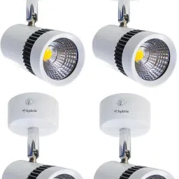 LED Spot Light, Track light (6 WATT) Surface mounted Ceiling Light, Focus Light, Down Light, Natural Warm White Color, Bridge Lux Optical COB LED, Tiltable (PACK OF 4) Track Lights Ceiling Lamp-picture-12
