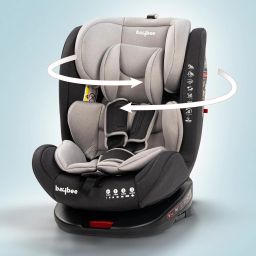 Convertible Car Seat for Baby with Isofix Recline Headrest Adjustable Travel Baby Car Seat-image-97